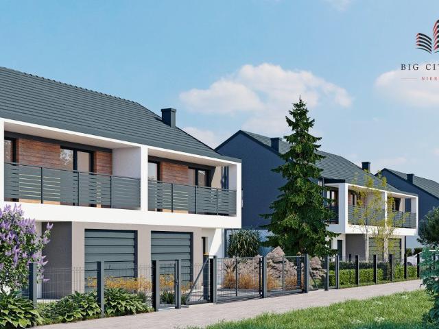 Nowoczesny bliźniak 125 m² z garażem i tarasem polecam