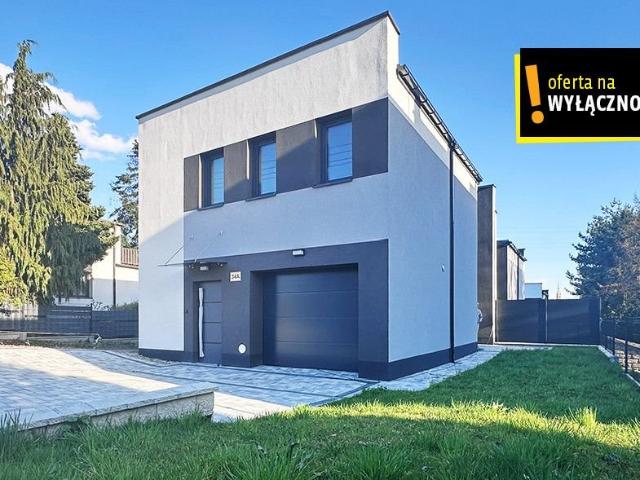 Nowoczesny bliźniak 125 m² z ogrodem i garażem