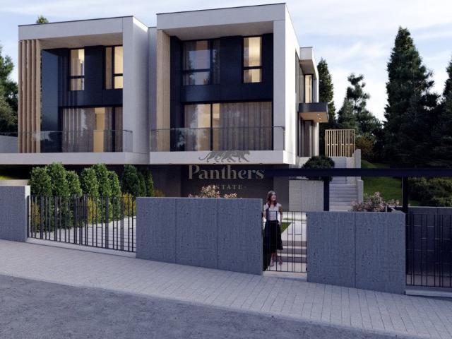 Nowoczesny bliźniak 220 m² z garażem i 6 pokojami