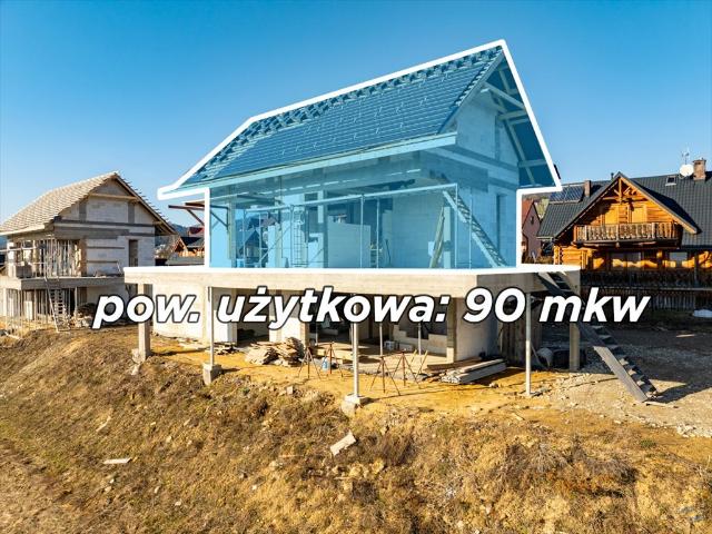 Nowoczesny dwupoziomowy apartament z widokiem na Tatry