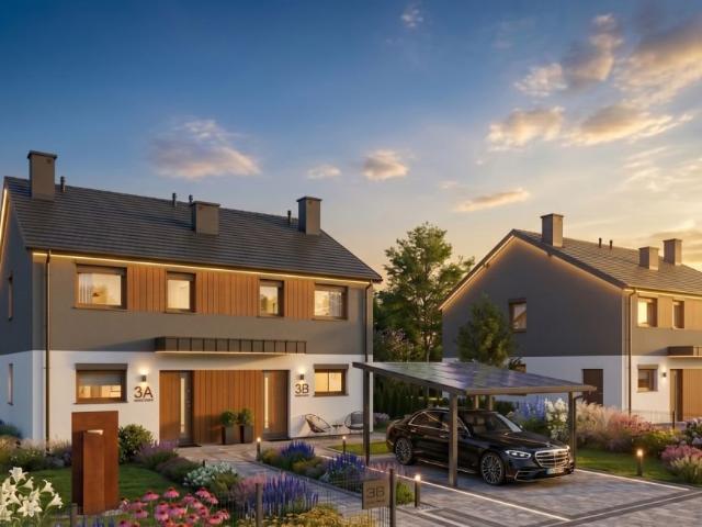 Nowoczesny dom 82,92 m² z pompą ciepła i smart technologiami