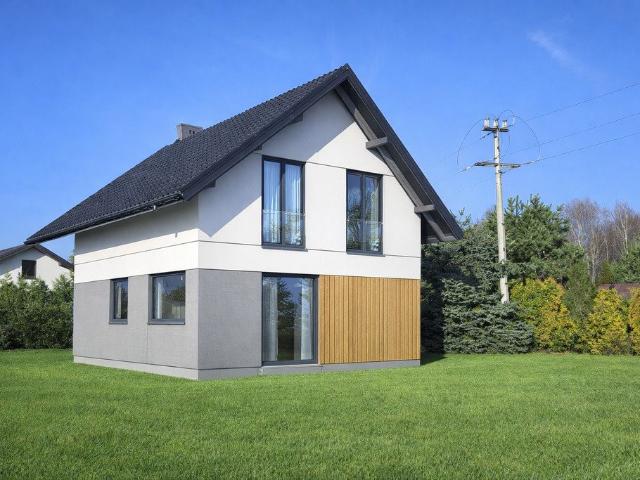 Nowoczesny dom 90 m² z ogrodem i 8 arów działki