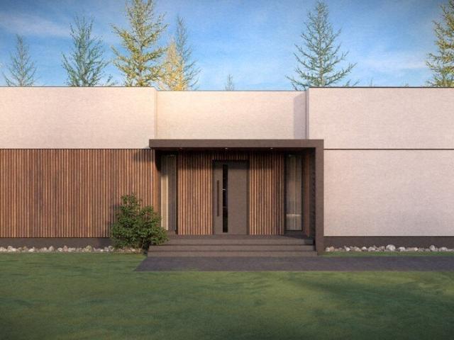 Nowoczesny dom 100m² z dużą działką i tarasem