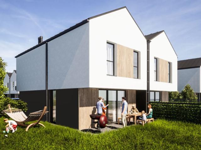 Nowoczesny dom 114m2 z ogródkiem i garażem w Ksawerowie