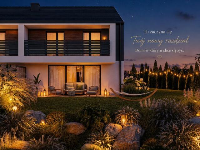 Nowoczesny dom 125m2 z garażem i tarasem