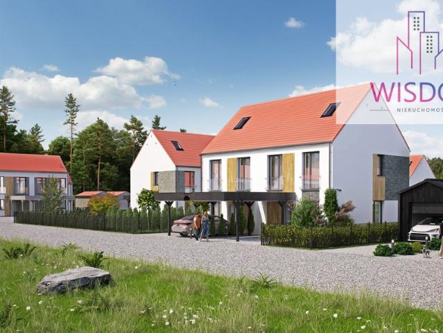 Nowoczesny dom 127m2 z tarasem i ogrodem w Tomaszkowie