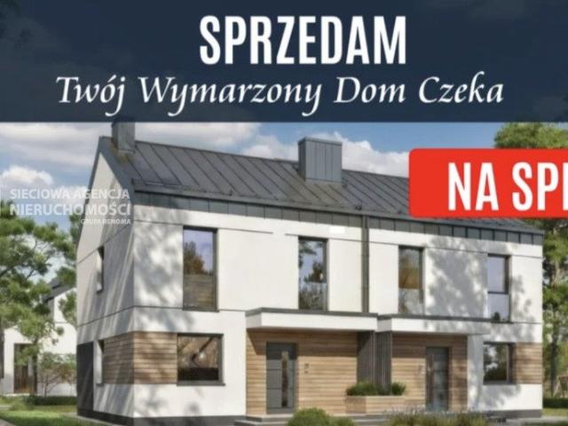 Nowoczesny dom 128m² z ogrodem i tarasem w Mostach
