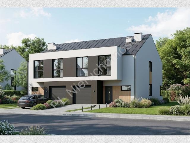 Nowoczesny dom 140 m2 z ogrzewaniem podłogowym i garażem