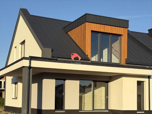 Nowoczesny dom 144 m² w Dębe Wielkie – gotowy do wykończenia