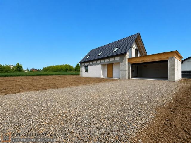 Nowoczesny dom 160m2 z garażem, ogrzewaniem podłogowym