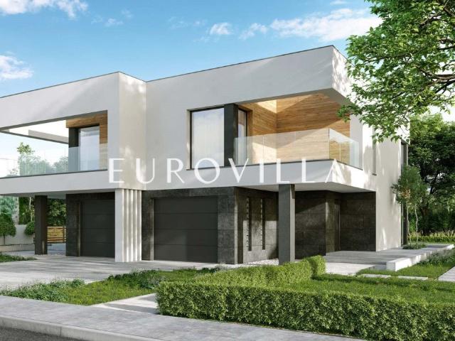 Nowoczesny dom 200 m² w Wawerze duże przeszklenia, wysoki standard