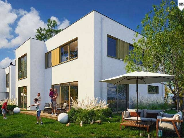 Nowoczesny dom 220 m2 z garażem i tarasem na Bielanach