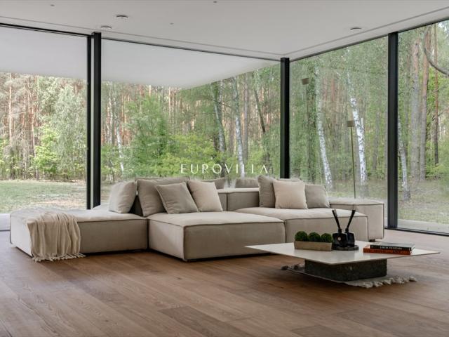 Nowoczesny dom 375 m² z lasem, tarasem i dużą działką