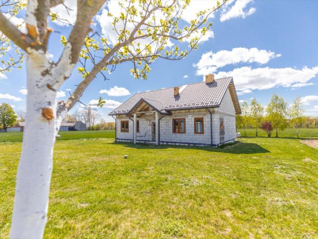 Nowoczesny dom w budowie 203 m2 z dużą działką 1,12 ha