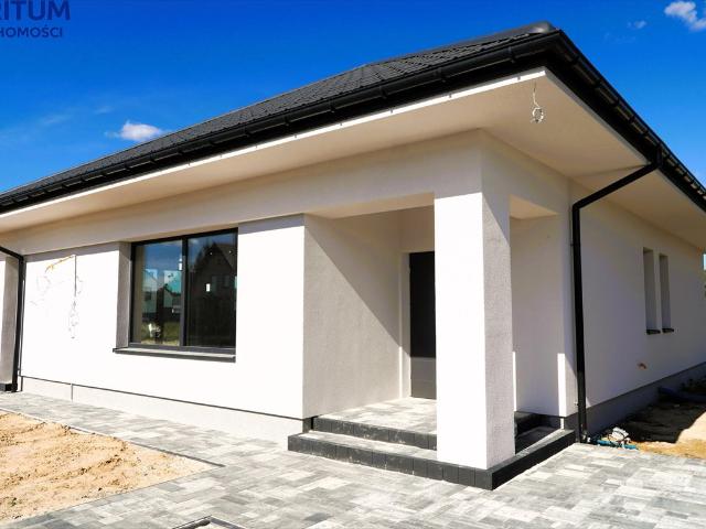 Nowoczesny dom wolnostojący 112 m² z ogrodem 1050 m², blisko lasu