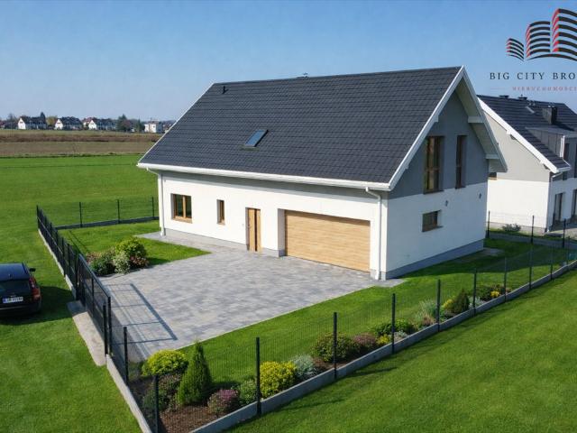 Nowoczesny dom wolnostojący 211 m² z garażem w Długiem