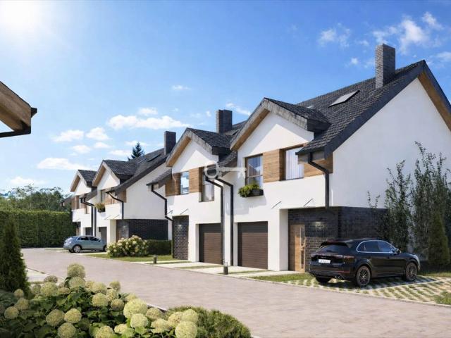 Nowoczesny dom z ogrodem, garażem i poddaszem w Ołtaszynie