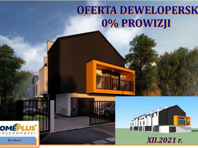 Nowoczesny dom z ogródkami i garażem w Ząbkach