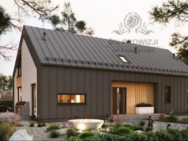 Nowoczesny dom z działką 800 m² w Lutyni – gotowy do zamieszkania