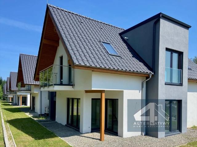 Nowoczesny dom bliźniak 147 m2 z pompą ciepła i rekuperacją