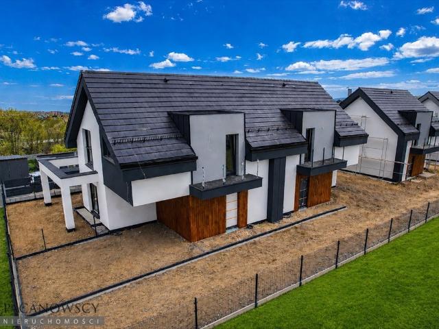 Nowoczesny dom bliźniak w Zielonkach – 154 m2, bez prowizji