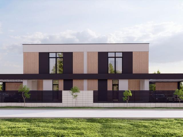 Nowoczesny bliźniak z ogrodem 240m² w Warszawie