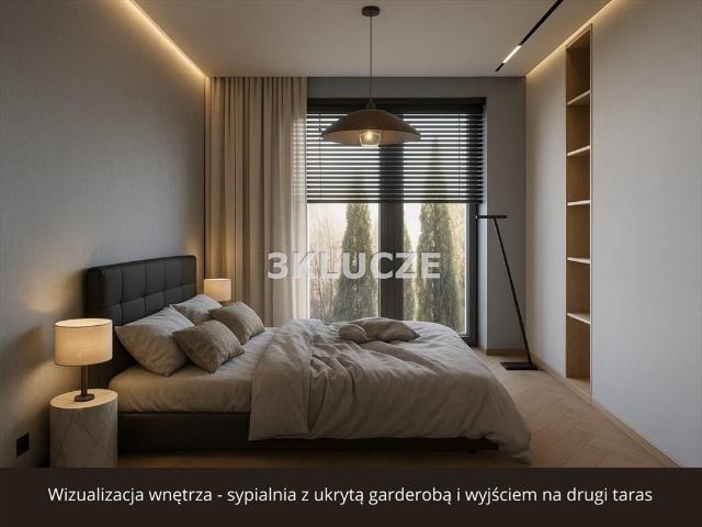 Nowoczesny dom bliźniak z garażem i fotowoltaiką
