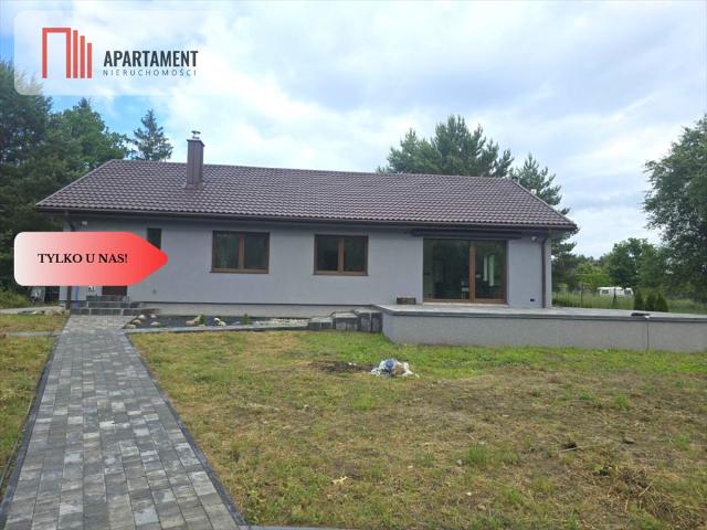 Nowoczesny dom parterowy z garażem i ogrodem polecam