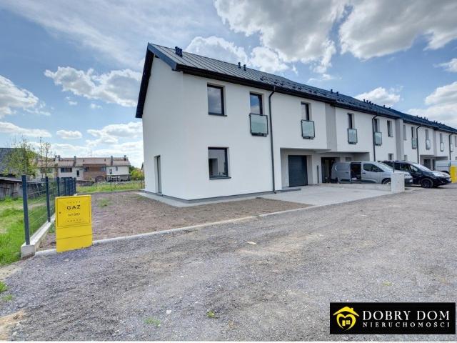 Nowoczesny dom szeregowy 131 m², Zawady, Białystok