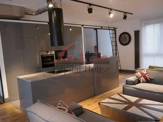 Nowoczesny loft 3 pok. z basenem i garażem w Woli