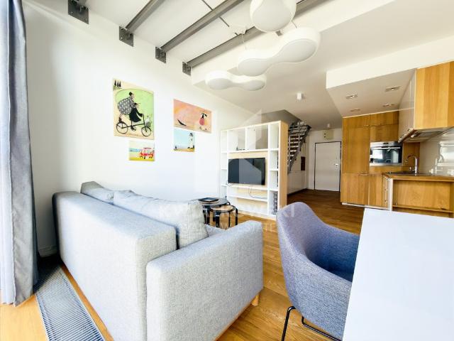 Nowoczesny loft 68 m² z klimatyzacją i garażem