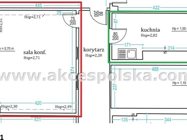 Nowoczesny lokal biurowy 33 m2 w budynku z portiernią