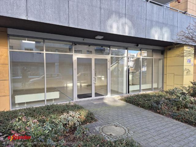 Nowoczesny lokal usługowy 57 m² z witrynami i parkingiem