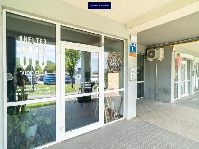 Nowoczesny lokal usługowo biurowy 60m² z dużymi witrynami