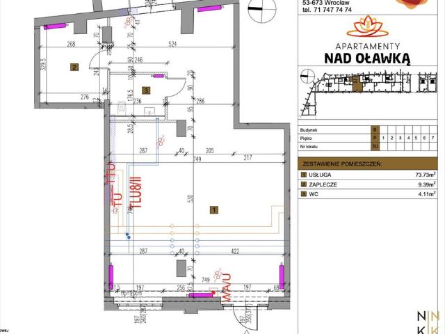 Nowoczesny lokal 87 m2 z witrynami, aranżacja od sierpnia