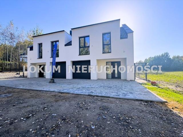 Nowoczesny segment 148m2 z garażem w Cisówce