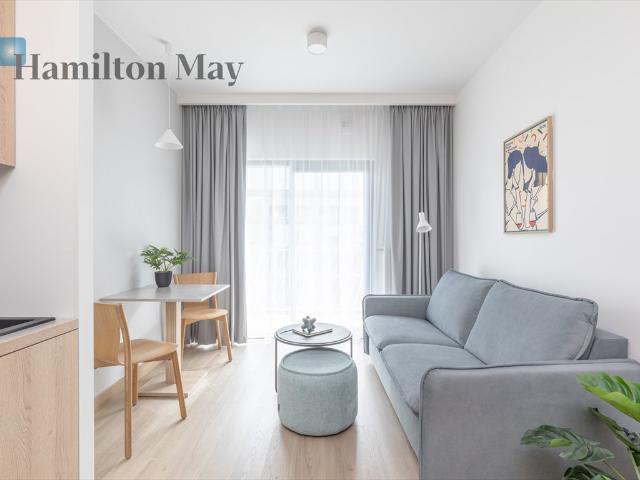 Polecam nowoczesne 27 m² apartament na Mokotowie z balkonem