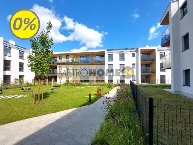 Nowoczesny 2 pok. apartament w Wilanowie z loggią