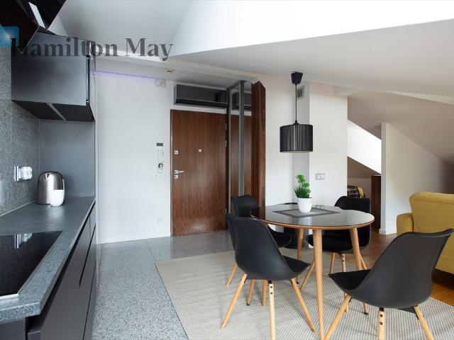 Nowoczesny 2 pokojowy apartament 60 m² z aneksem kuchennym