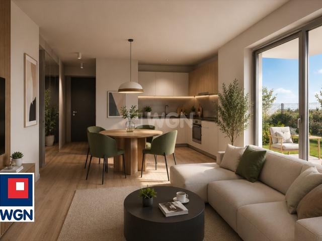 Nowoczesny apartament 42 m² z ogrodem we Wrocławiu polecam!