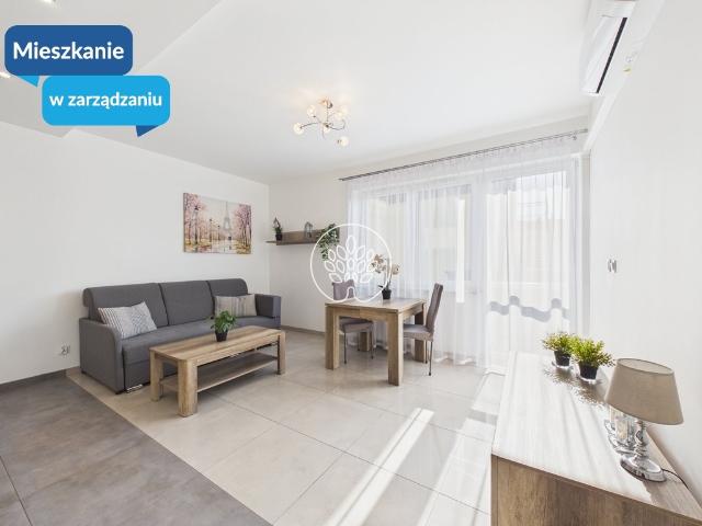 Nowoczesny 2 pokojowy apartament z balkonem i garażem