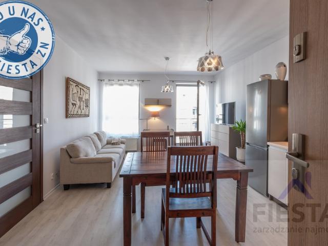 Nowoczesny 2 pokojowy apartament z balkonem i tarasem