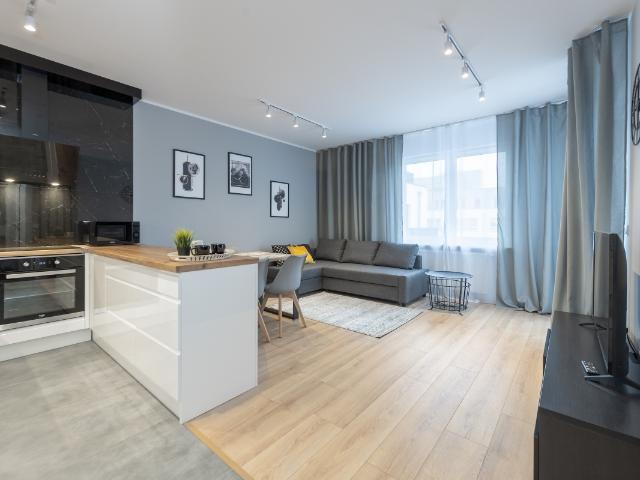 Nowoczesny 2 pokojowy apartament z garażem | Jasińskiego 15