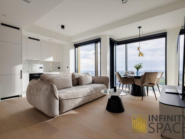 Nowoczesny 2 pokojowy apartament z klimatyzacją i garażem