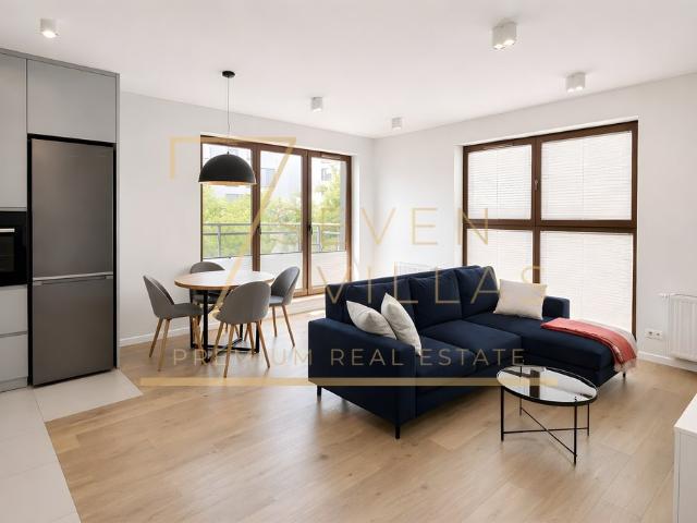 Nowoczesny 2 pokojowy apartament z widokiem na park