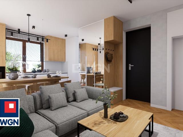 Nowoczesny 3 pokojowy apartament z ogrodem