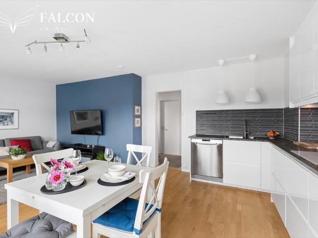 Nowoczesny 3 pokojowy apartament z tarasem i ogrodem