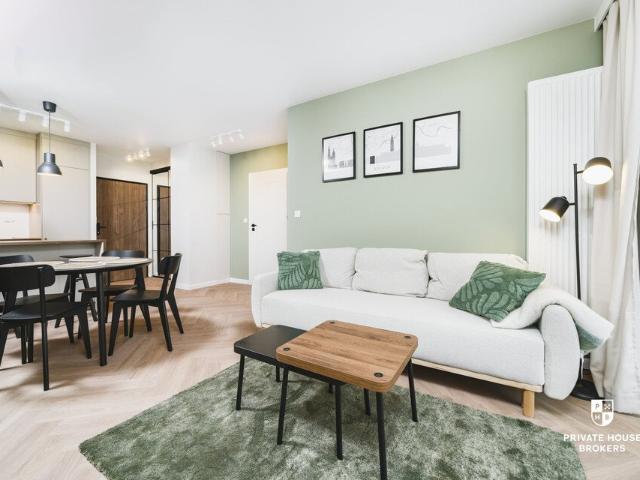 Nowoczesny 40m² apartament z balkonem i klimatyzacją