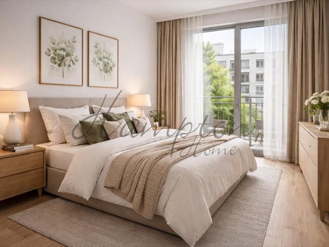 Nowoczesny 4 pokojowy apartament z tarasami w Mokotowie