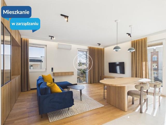 Nowoczesny 64 m² apartament z balkonem i klimatyzacją